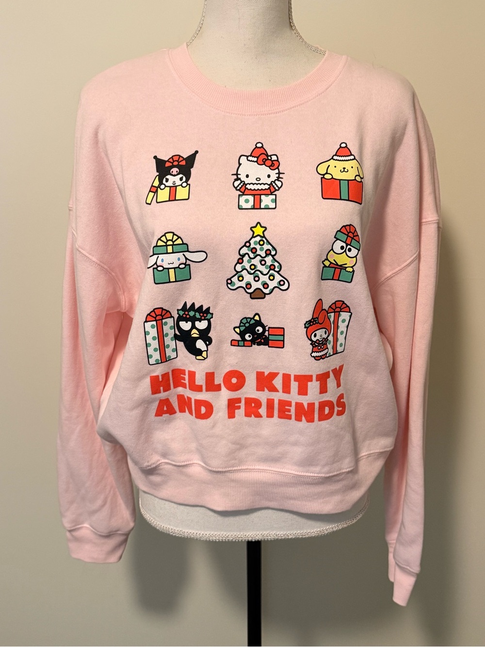 Hello Kitty and Friends Christmas Crewneck size S